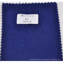 stock lot 100% wool winter overcoating fabric 680g/m